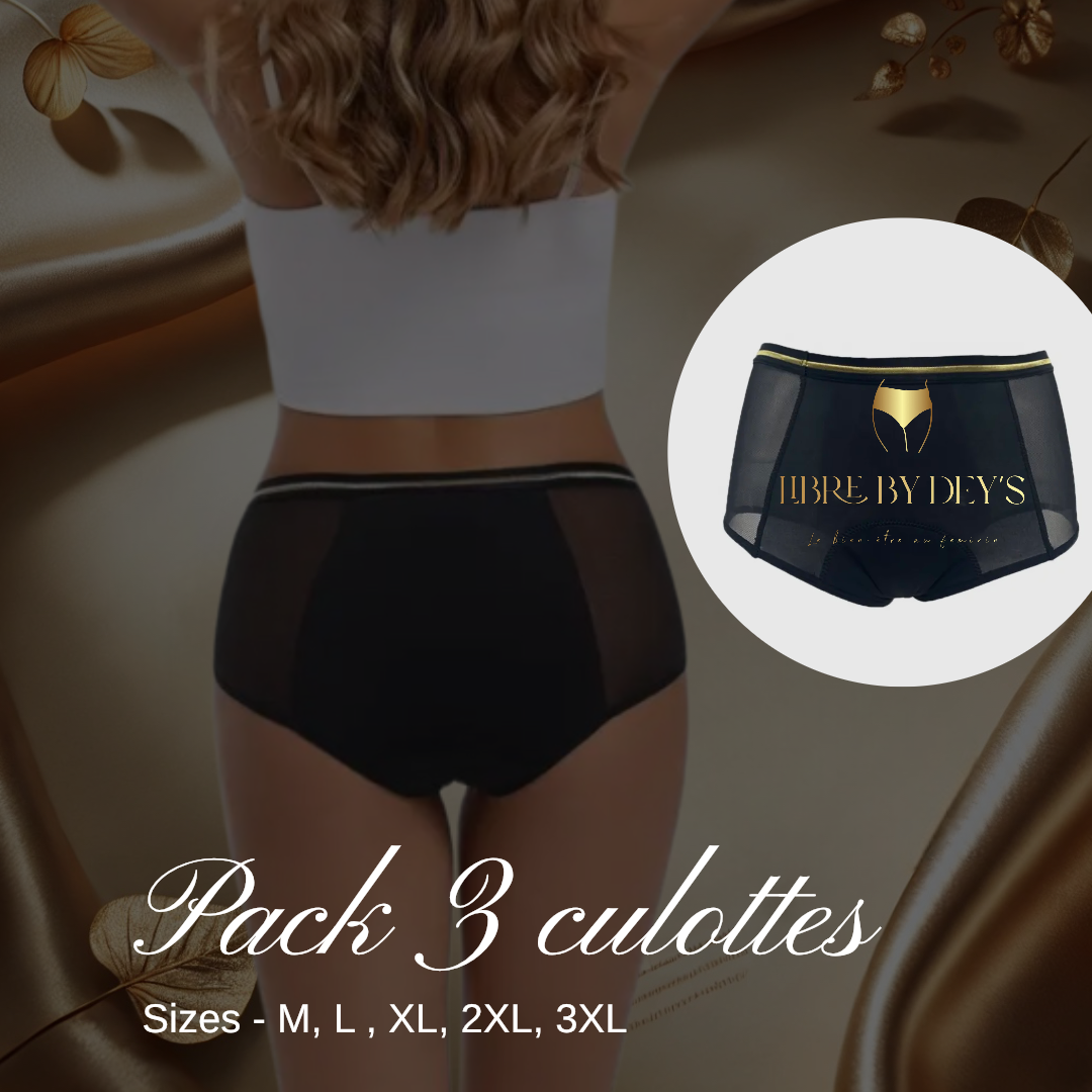 PACK 3 CULOTTES - SÛRETÉ – Flux Abondant