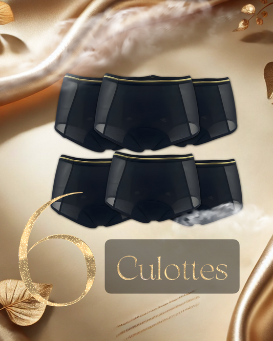 PACK 6 CULOTTES - SÛRETÉ – Flux Abondant