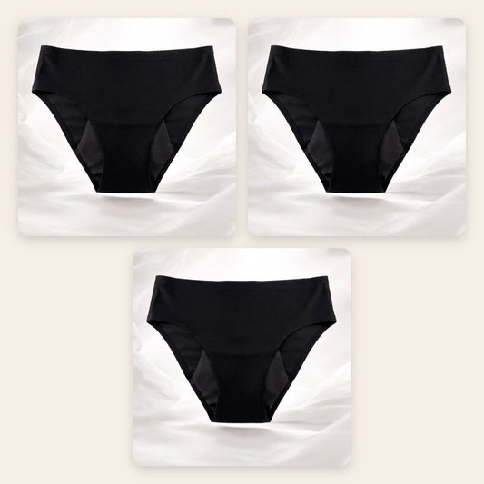Lot de culottes menstruelles invisibles – Flux abondant - Libre by deysCULOTTE MENSTRUELLE